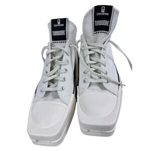 Rick Owens DRKSHDW x Converse TURBODRK Chuck 70 OX – White/Black – Men’s 10.5